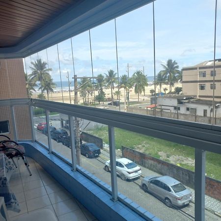 Apto Vista Mar, 8 Pessoas, Varanda Gourmet, Pe Na Areia! Praia Grande  Kültér fotó