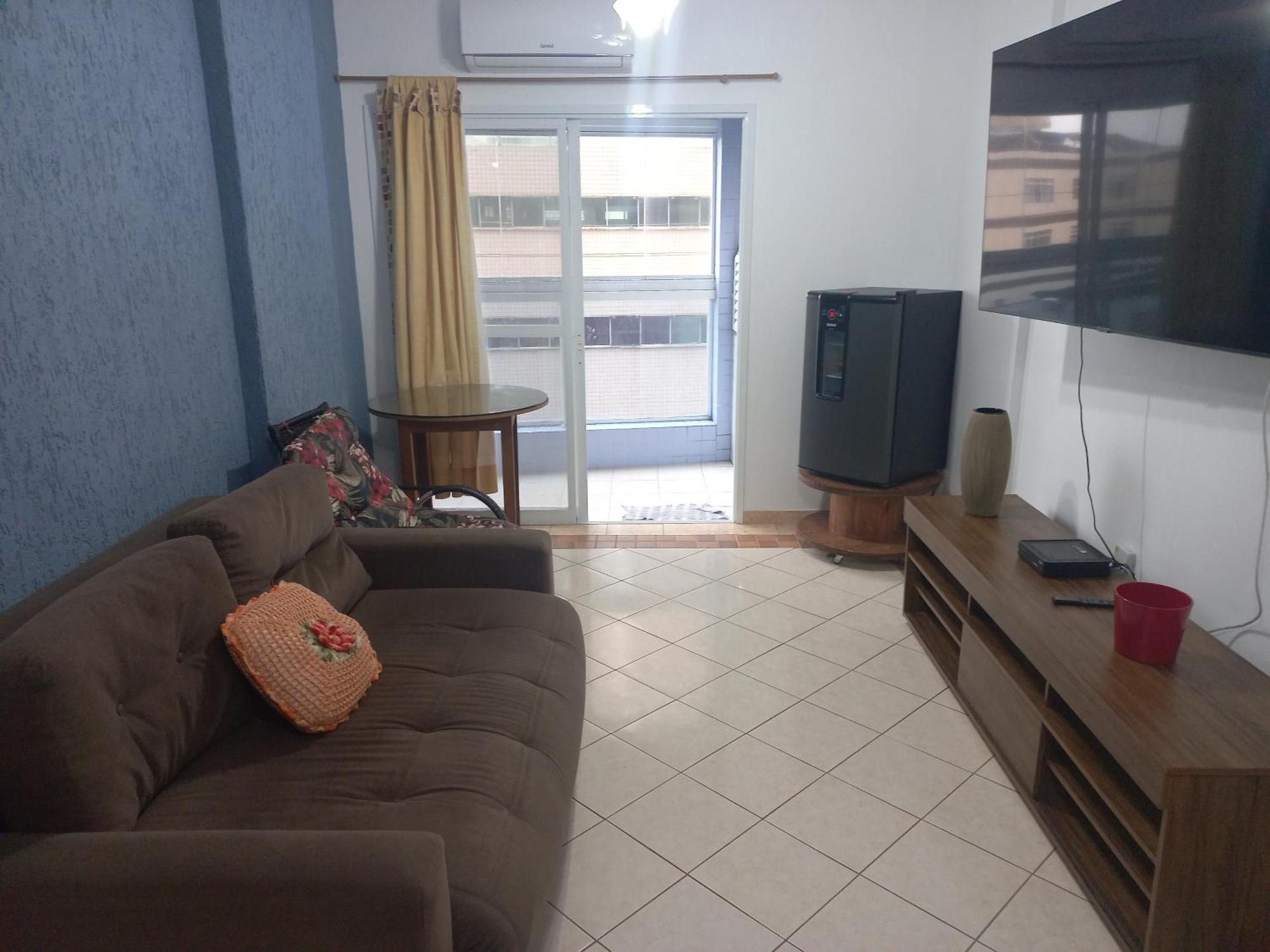 Apto Vista Mar, 8 Pessoas, Varanda Gourmet, Pe Na Areia! Praia Grande  Kültér fotó