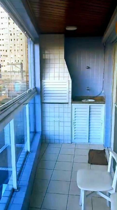 Apto Vista Mar, 8 Pessoas, Varanda Gourmet, Pe Na Areia! Praia Grande  Kültér fotó