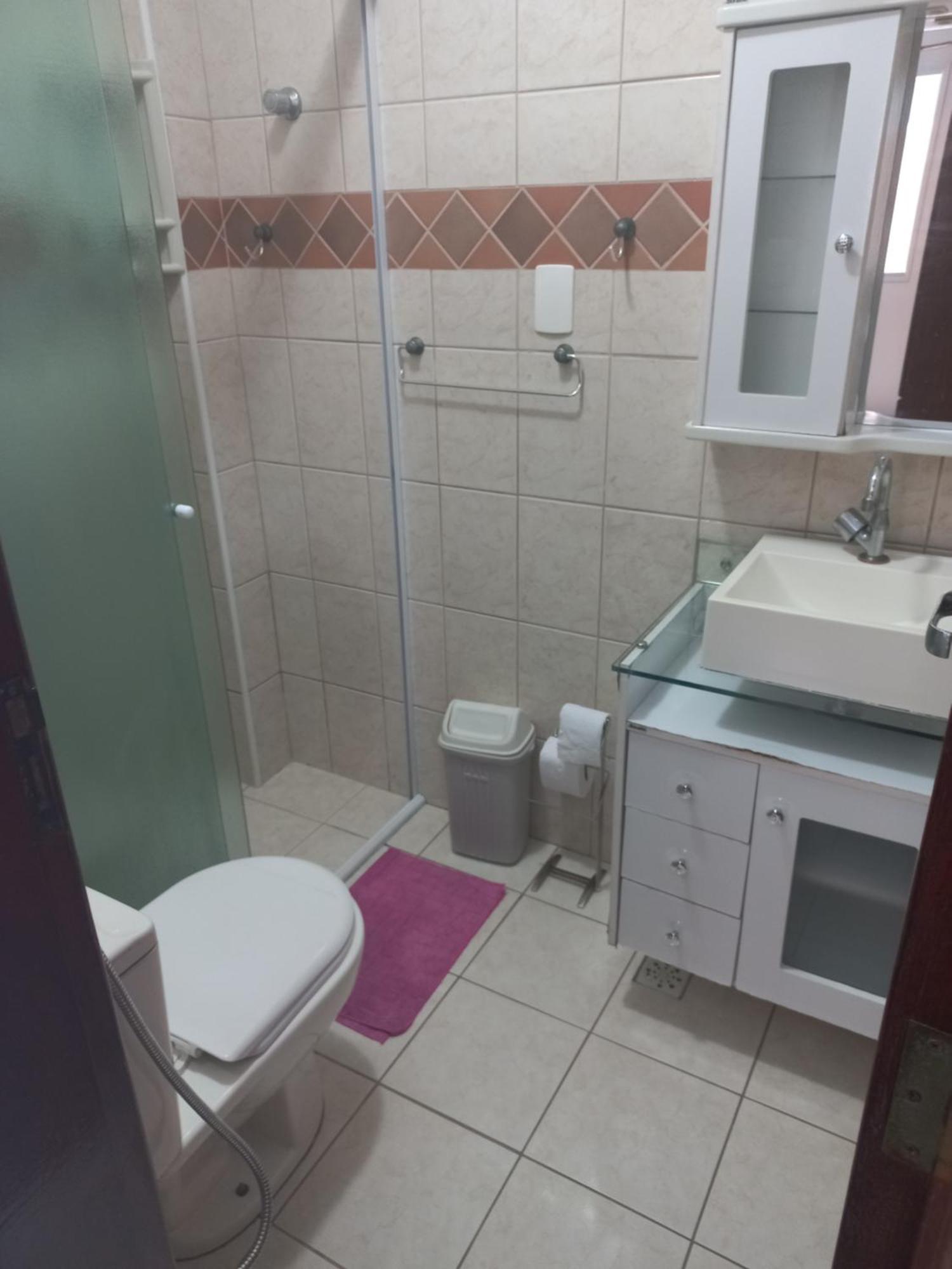 Apto Vista Mar, 8 Pessoas, Varanda Gourmet, Pe Na Areia! Praia Grande  Kültér fotó